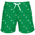 Men's Golf Green Swim Shorts
